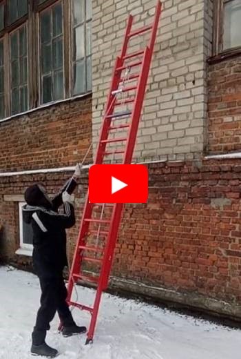 установка лестницы