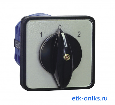 Фото LW32-10/2, 10А, 2Р, "1-0-2" кулачковый переключатель (CHINT) ЭТК Оникс