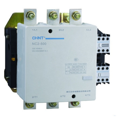 Фото NC2-500 500A 230В/АС3 50Гц (R) контактор (CHINT) ЭТК Оникс