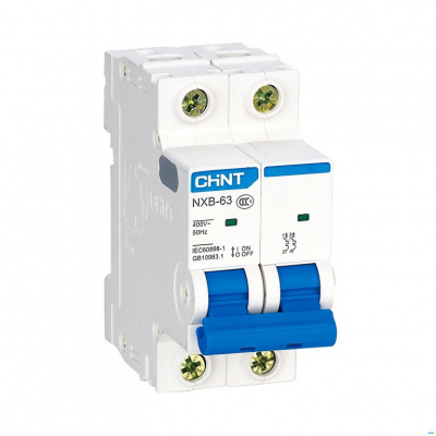 Фото NXBLE-63 2P D40 300mA тип AC 6kA (R) дифференциальный автомат (CHINT) ЭТК Оникс